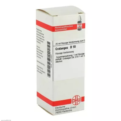 CRATAEGUS Raztopina D 10, 20 ml