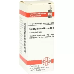 CUPRUM ACETICUM D 12 kroglic, 10 g