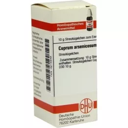 CUPRUM ARSENICOSUM D 30 kroglic, 10 g