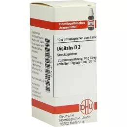 DIGITALIS D 3 globule, 10 g