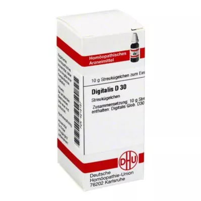 DIGITALIS D 30 kroglic, 10 g