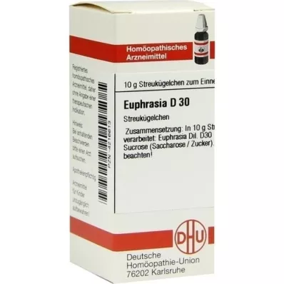 EUPHRASIA D 30 kroglic, 10 g