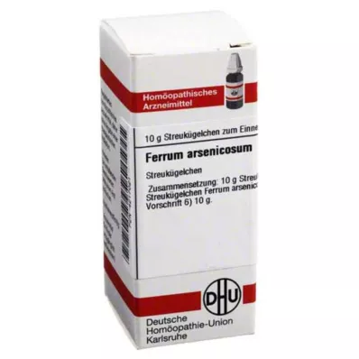 FERRUM ARSENICOSUM D 12 kroglic, 10 g