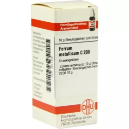 FERRUM METALLICUM C 200 kroglic, 10 g