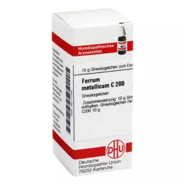FERRUM METALLICUM C 200 kroglic, 10 g