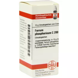 FERRUM PHOSPHORICUM C 200 kroglic, 10 g