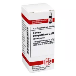 FERRUM PHOSPHORICUM C 200 kroglic, 10 g