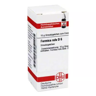 DHU Formica rufa D 6 globul, 10 g