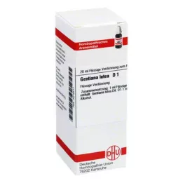 GENTIANA LUTEA D 1 razredčitev, 20 ml