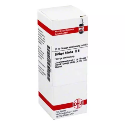 GINKGO BILOBA Raztopina D 6, 20 ml GINKGO BILOBA Raztopina D 6, 20 ml