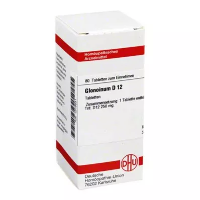 DHU Glonoin D 12 tablet, 80 kom