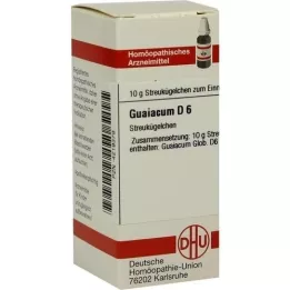 GUAIACUM D 6 kroglic, 10 g