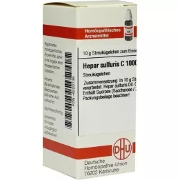 HEPAR SULFURIS C 1000 kroglic, 10 g