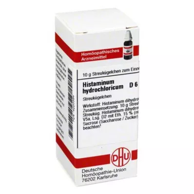 HISTAMINUM hydrochloricum D 6 kroglic, 10 g