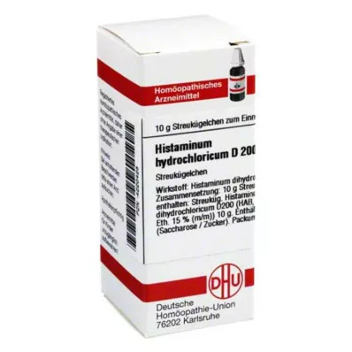 HISTAMINUM hydrochloricum D 200 globul, 10 g