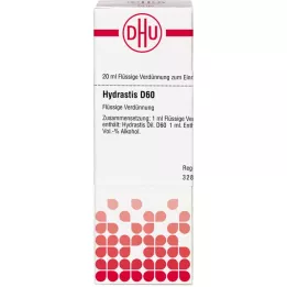 HYDRASTIS D 60 razredčitev, 20 ml