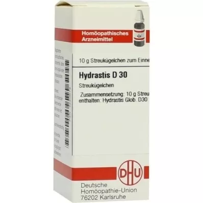 HYDRASTIS D 30 kroglic, 10 g