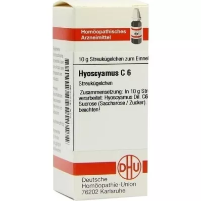 HYOSCYAMUS C 6 kroglic, 10 g