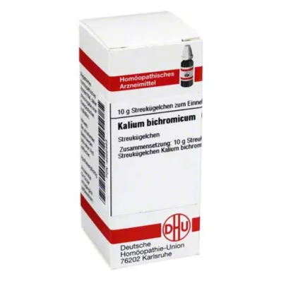 KALIUM BICHROMICUM C 6 kroglic, 10 g KALIUM BICHROMICUM C 6 kroglic, 10 g