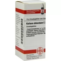 KALIUM CHLORATUM C 30 kroglic, 10 g