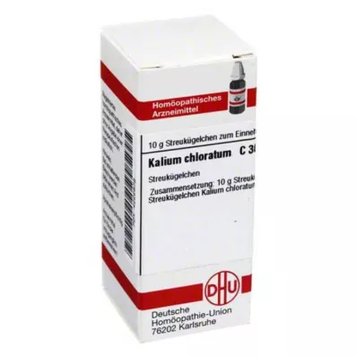 KALIUM CHLORATUM C 30 kroglic, 10 g KALIUM CHLORATUM C 30 kroglic, 10 g