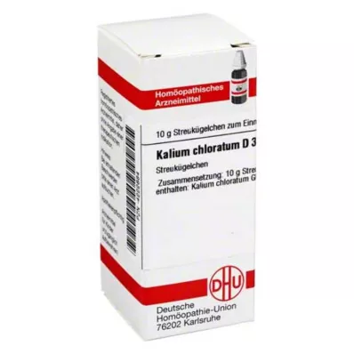 KALIUM CHLORATUM D 30 kroglic, 10 g