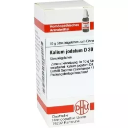 KALIUM JODATUM D 30 kroglic, 10 g