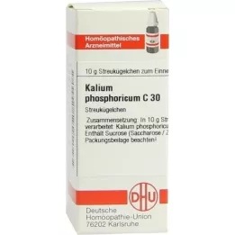 KALIUM PHOSPHORICUM C 30 kroglic, 10 g