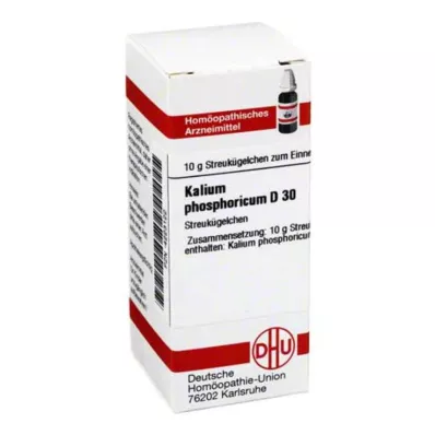 KALIUM PHOSPHORICUM D 30 kroglic, 10 g
