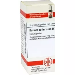 KALIUM SULFURICUM D 30 kroglic, 10 g