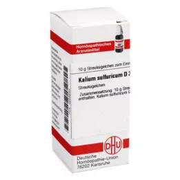 KALIUM SULFURICUM D 30 kroglic, 10 g