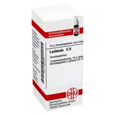 LACHESIS C 6 kroglic, 10 g