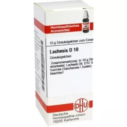 LACHESIS D 10 kroglic, 10 g