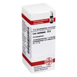 LAC CANINUM D 6 kroglic, 10 g