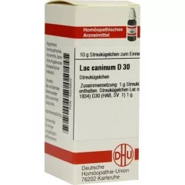 LAC CANINUM D 30 kroglic, 10 g