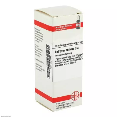 LATHYRUS SATIVUS Raztopina D 4, 20 ml LATHYRUS SATIVUS Raztopina D 4, 20 ml