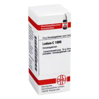 DHU Ledum C 1000 globul, 10 g