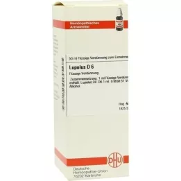 LUPULUS Raztopina D 6, 50 ml