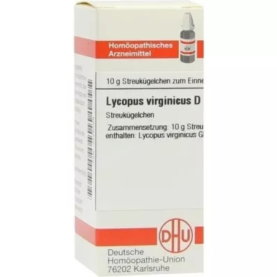 LYCOPUS VIRGINICUS D 6 kroglic, 10 g