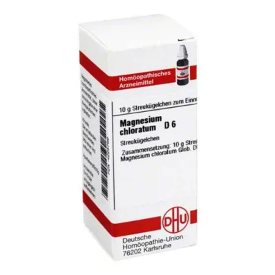 MAGNESIUM CHLORATUM D 6 kroglic, 10 g