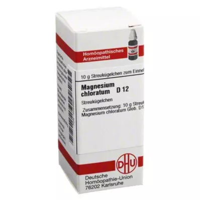 MAGNESIUM CHLORATUM D 12 kroglic, 10 g