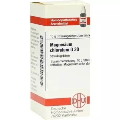 MAGNESIUM CHLORATUM D 30 kroglic, 10 g