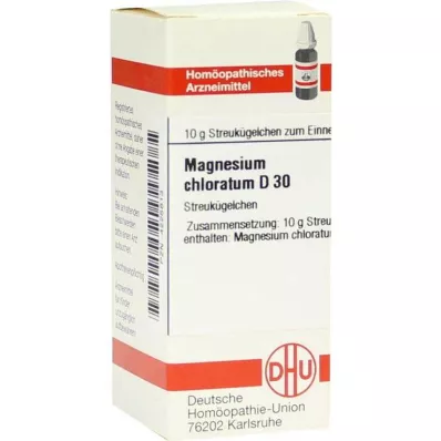 MAGNESIUM CHLORATUM D 30 kroglic, 10 g