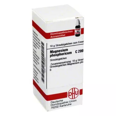 MAGNESIUM PHOSPHORICUM C 200 kroglic, 10 g