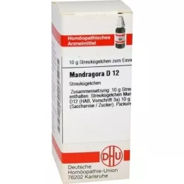 MANDRAGORA D 12 kroglic, 10 g