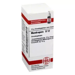 MANDRAGORA D 12 kroglic, 10 g