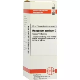 MANGANUM ACETICUM Raztopina D 6, 20 ml