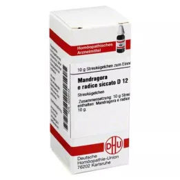 MANDRAGORA E radice siccata D 12 kroglic, 10 g