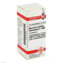 MERCURIUS SOLUBILIS Hahnemanni C 1000 kroglic, 10 g