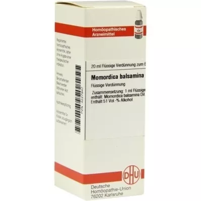 MOMORDICA BALSAMINA Raztopina D 6, 20 ml